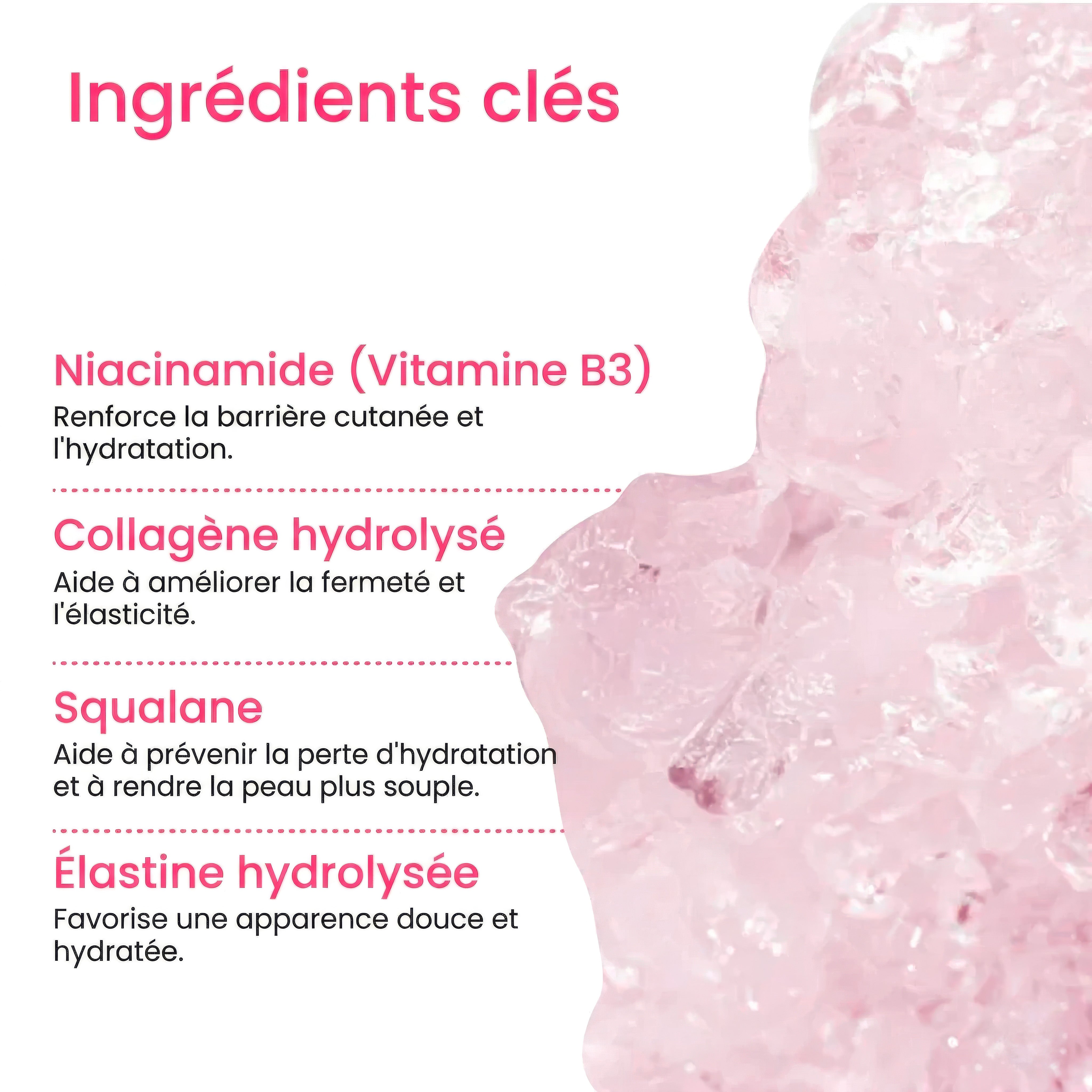 Crème Gelée au Collagène et à la Niacinamide